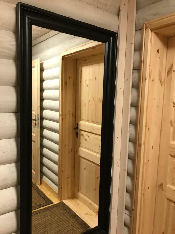 Wellness Huette Am Zwenkauer See Bei Leipzig المظهر الخارجي الصورة