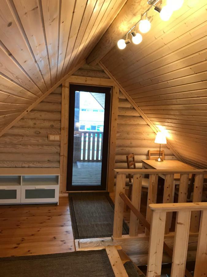 Wellness Huette Am Zwenkauer See Bei Leipzig المظهر الخارجي الصورة