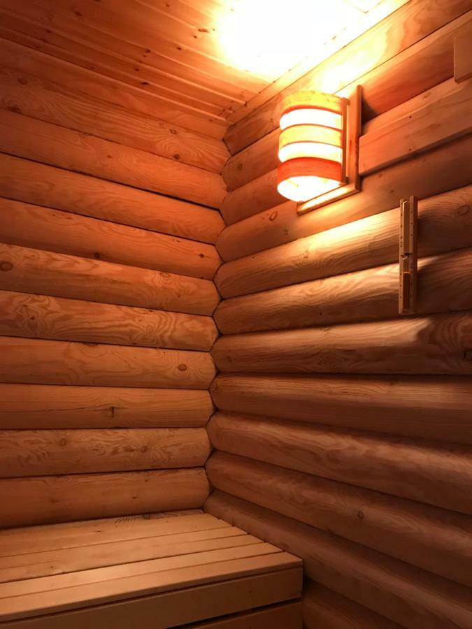 Wellness Huette Am Zwenkauer See Bei Leipzig المظهر الخارجي الصورة