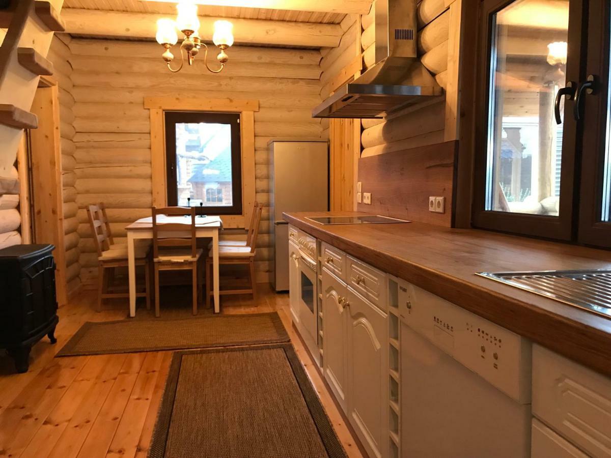 Wellness Huette Am Zwenkauer See Bei Leipzig المظهر الخارجي الصورة