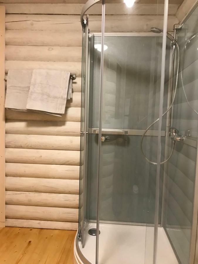 Wellness Huette Am Zwenkauer See Bei Leipzig المظهر الخارجي الصورة